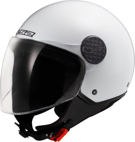 LS2, Jet-Motorradhelm SPHERE LUX II SOLID White, M
