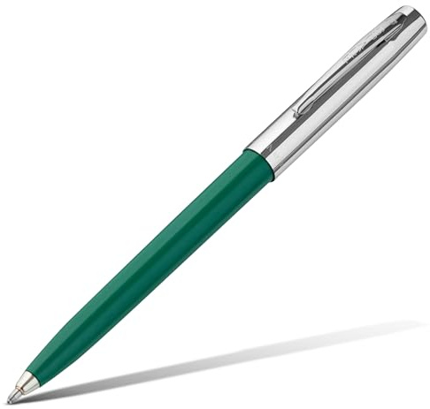 Fisher Space Pen Capomatic 775GR Kugelschreiber (Schreibt im Weltall, unter Wasser und bei extremen Temperaturen) chrom/grün