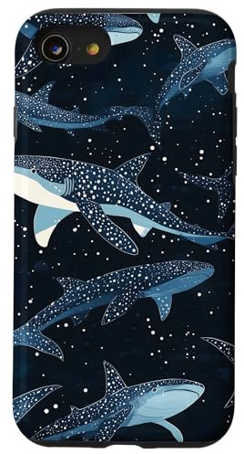 iPhone SE (2020) / 7 / 8 Whale Shark Underwater Pattern Case