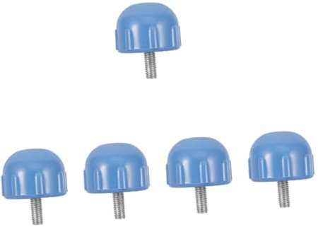 minkissy 5 Stück Stangenzubehör Ständer Griffspanner Zubehör Wiederverwendbarer Kochsalzlösungsständer Kochsalzlösungsständer Griff Schraubverschluss Zubehör Ersatz