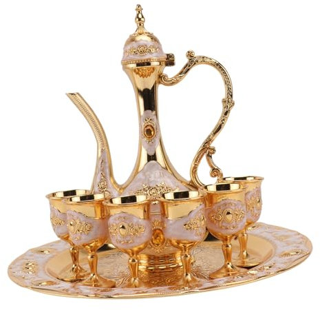 IMIKEYA 4-Piece Wine Set Cups Bridal Shower Wedding Favour Dinner Table Decor Home Restaurant Use