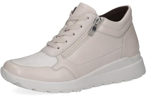 Caprice Comfort Damen Sneaker flach mit Reißverschluss Mehrweite H