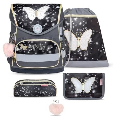 Belmil 405-41 Schulranzen Set (Amazing Butterfly)