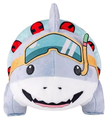 RDCIRP Jeff der Landhai-Plüsch, süße Stofftier-Plüschpuppe, weiches Hai-Kissen, Geschenk for Fans, Freunde, Geburtstag