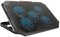 Laptop Cooling Pad, Ergonomic Laptop Fan, 7 Height Adjustments Cooler Stand for 13‑17Inch Notebooks