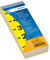 HERMA 4891 Nummernblock Zahlen 1-500, doppelt, 500 Stück, 56 x 28 mm, selbstklebend, matt, 2fach fortlaufende Papier Nummernetiketten Zahlenetiketten Anlagenummern, gelb