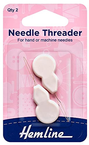 Hemline Nadeleinfädler mit Kunststoffgriff, 2 Stück