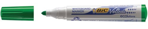 BIC Velleda 1701 - Markers (Green, Plastic)