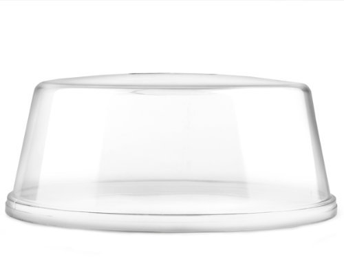 Plastic Cake Dome - 30cm - Plastic Handled Cake Dome, Cake Cover, Food Cover, Plate Cover