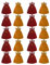 amleso 20pcs Chicken Egg Cosy Warmer Chick Pattern Cover Novelty Gift