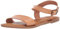 Amazon Essentials Sandali con Fibbia e Due Cinturini Donna, Naturale, 41 EU