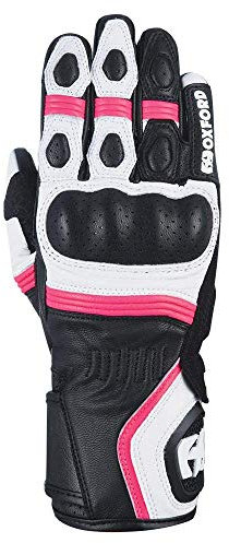 Oxford RP-5 2.0 Gants de moto en cuir pour femme Rose Taille L