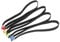VBESTLIFE 4 Stück Angelschnur Leader, Elastischer Stoff Leichtes Angeln Tippet Spool Ring Fischdrahtschlaufe Tackle Zubehör Angelwerkzeug Zubehör