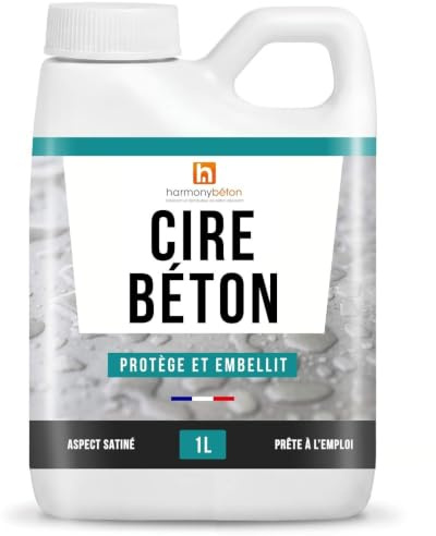 Cire - Lustrant pour béton - 1 L - Harmony Béton