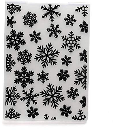 1pc Embossing Folders Craft Stirbt Kunststoff Snowflake Embossing Folder Schablone Für Diy Scrapbooking Fotoalbum Dekoration Vorlage Craft