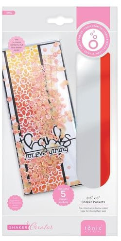 Tonic Studios Shaker Pockets 5/PKG 3.5X8, 3.5x8