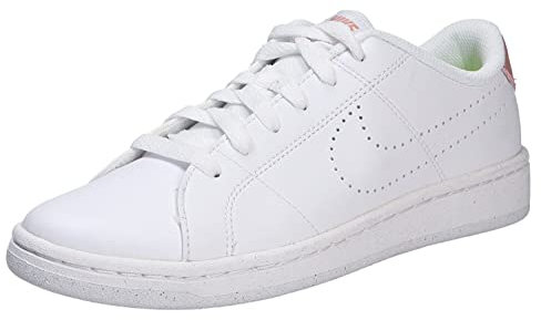Nike Wmns Court Royale 2 NN, Sneaker Donna, White Rose Whisper Volt Black, 38 EU