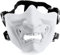 Demi-masque de protection pour airsoft, monstre démon Kabuki, samouraï, Hannya Oni, demi-masque de protection pour bal masqué, Halloween, cosplay