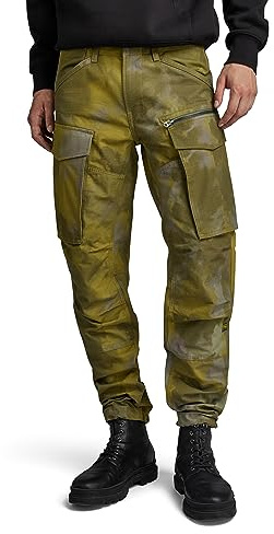 G-Star Homme Pantalon Rovic Zip 3D Regular Tapered, Multicolore (tobacco blurry camo D02190-D326-G143), 34W / 34L
