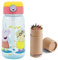 OM SUPPLIES Peppa George Characters Childrens Reusable Drinking Bottle 510ml - Holiday, Back to School Lunch Kids BPA free Plastic (Peppa)