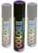 3x Haarspray lila im Spar-Set: 3 Dosen zu je 100ml. Colorspray für Karneval, Fasching, Halloween und Party