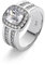 Eleganter Damen Ring aus 925 Sterling Silber mit Zirkonia Stein in edler Geschenkbox Venedig (56)