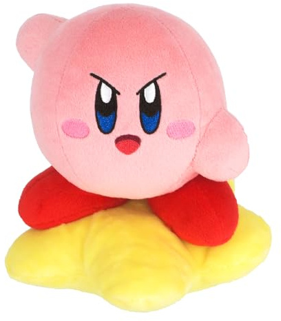 Nintendo Together+ - Peluche Kirby - Kirby sur Etoile Warp 17cm
