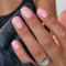 24 Pezzi Unghie Finte Corte Quadrate Adesive Unghie Artificiali Francesi Copertura Completa Press on Nails Colore Puro Nail Art Accessori per Donne e Ragazze Manicure Fai da Te (Rosa Romantico)