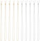 SUNNYCLUE 1 Box 10 Pack 24 Inch/0.6m 2mm Necklace Slider Chains Adjustable Necklace Chain Bulk Stainless Steel Necklace Slider Chain Ball Bead Findings for DIY Women Necklaces jewellery Making Supplie