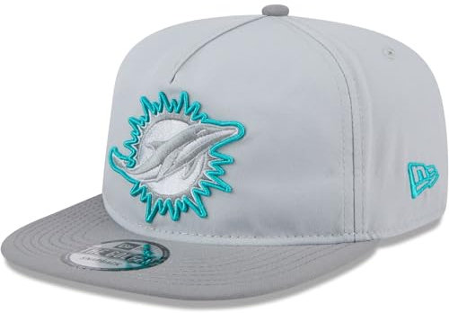 New Era Golfer Snapback Cap Training 2024 Miami Dolphins