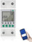 Misuratore Consumo Elettrico WIFI, Contatore Energia Elettrica WIFI con KWh Meter Guida DIN Digitale LCD, Contatore di Energia Monofase Multifunzione 220V