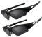 Missfive Attraktive Bifokal-Lesesonnenbrille für Herren, Langlebiges TR90 Halbrandlos-Wrap-Around-Design, UV400 Nah-Fern-Sicht integriert für Outdoor-Sport/Autofahren/Angeln(schwarz, +1.25)