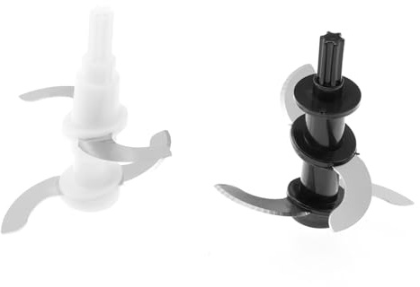 STOBAZA Cuchillas de Repuesto para Trituradora de Carne 2 Piezas Acero Inoxidable Accesorio para Procesador de Alimentos y Licuadora Reutilizables Lavables para Uso Doméstico