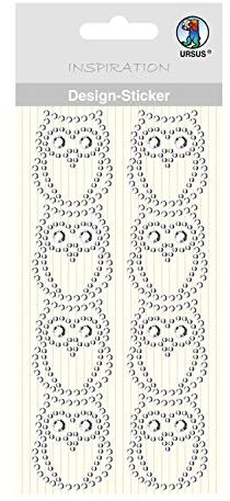 URSUS Design-Sticker Eulen, transparent