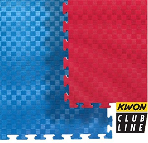 KWON Steckmatte Reversible, Clubline, Rot/Blau Kwon