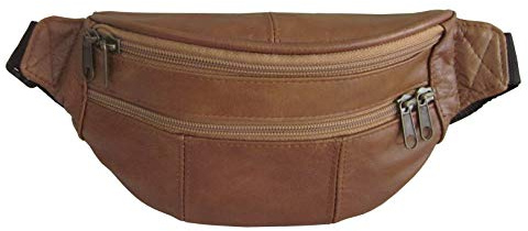 Assorted Leather Fanny Packs (Cognac)