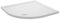 VeeBath Quadrant Shower Tray 800x800mm, Stone Resin Tray for Shower Enclosure, Glass Door Bathroom- White