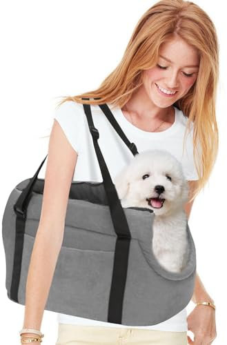PETCUTE Hundetasche Hundetragetaschen für kleine mittlere Hunde Katzentragetasche Hundetransporttasche
