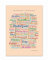 Leinwand Ruhrpott Wörter, Tagcloud mit Dialekt aus dem Ruhrgebiet als Souvenir oder Geschenkidee für Ruhrpott-Fans - Keilrahmen 30x40 cm