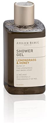 Atelier Rebul Zitronengras & Honig Duschgel (250ml) | Natürliches Duschgel ohne Sulfate, Parabene und Mineralöle.
