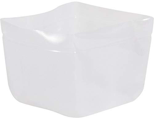 VIVANNO Flexibler Kunststoffeinsatz für Pflanzkübel Blumenkübel-Einsatz 48x48x35 cm