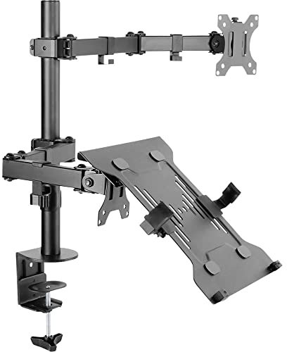Speaka Professional SP-MM-302 2fach Monitorhalterung 33,0 cm (13) - 81,3 cm (32) Schwarz Neigbar+Schwenkbar, Höhenver
