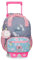 Enso Daisy Kleiner Rucksack mit Trolley, mehrfarbig, 23 x 28 x 10 cm, Polyester, 6,44 l