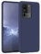 EAZY CASE Premium Silikon Handyhülle kompatibel mit Samsung Galaxy S20 Ultra / S20 Ultra 5G, Slimcover mit Kameraschutz und Innenfutter, Silikonhülle, Schutzhülle, Bumper, Handy Case, Nacht Blau
