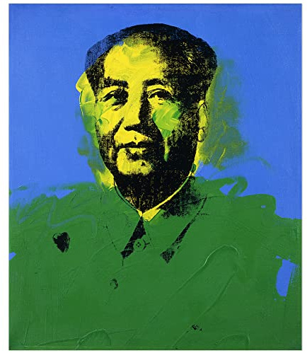 JUNIWORDS Poster, Andy Warhol, Mao, No. 19, 60 x 50 cm (3001816)