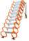 EYPKPL An der Wand montierte Dachbodentreppe. Home Dachboden-Loft-Treppe. Drop-Down-Loft-Leiter. Innen- und Außen-Dachboden-Leiter. Sicherheits-Klappleiter