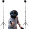UISKOOPW Collapsible VR Tripod Stand Compatible Portable VR Base Station Stand Mount with SteamVR Base Station 2.0,for Sensor Stand, and Oculus Rift Constellation (2 Stands)