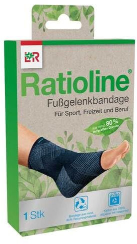 RATIOLINE Fußgelenkbandage Gr.M 1 St