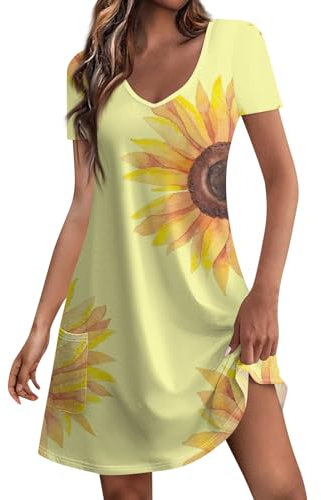 Robe Femme Chic Et Elegant, Robe De Plage Femme Longue Boheme Ete Mi Musulman Robe Transparente Année 50 Femme Enceinte Coktail Blanc Terracotta (1-Orange,XXL)