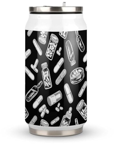 Coke Cups,Bottles and Plaster Printed Cans Cup,Stainless Steel Coke Cup Personalized Coke Cups are Perfect for The Gym,travel,home,running,office,picnic,camping,garden,outdoor,hotel,beach and More